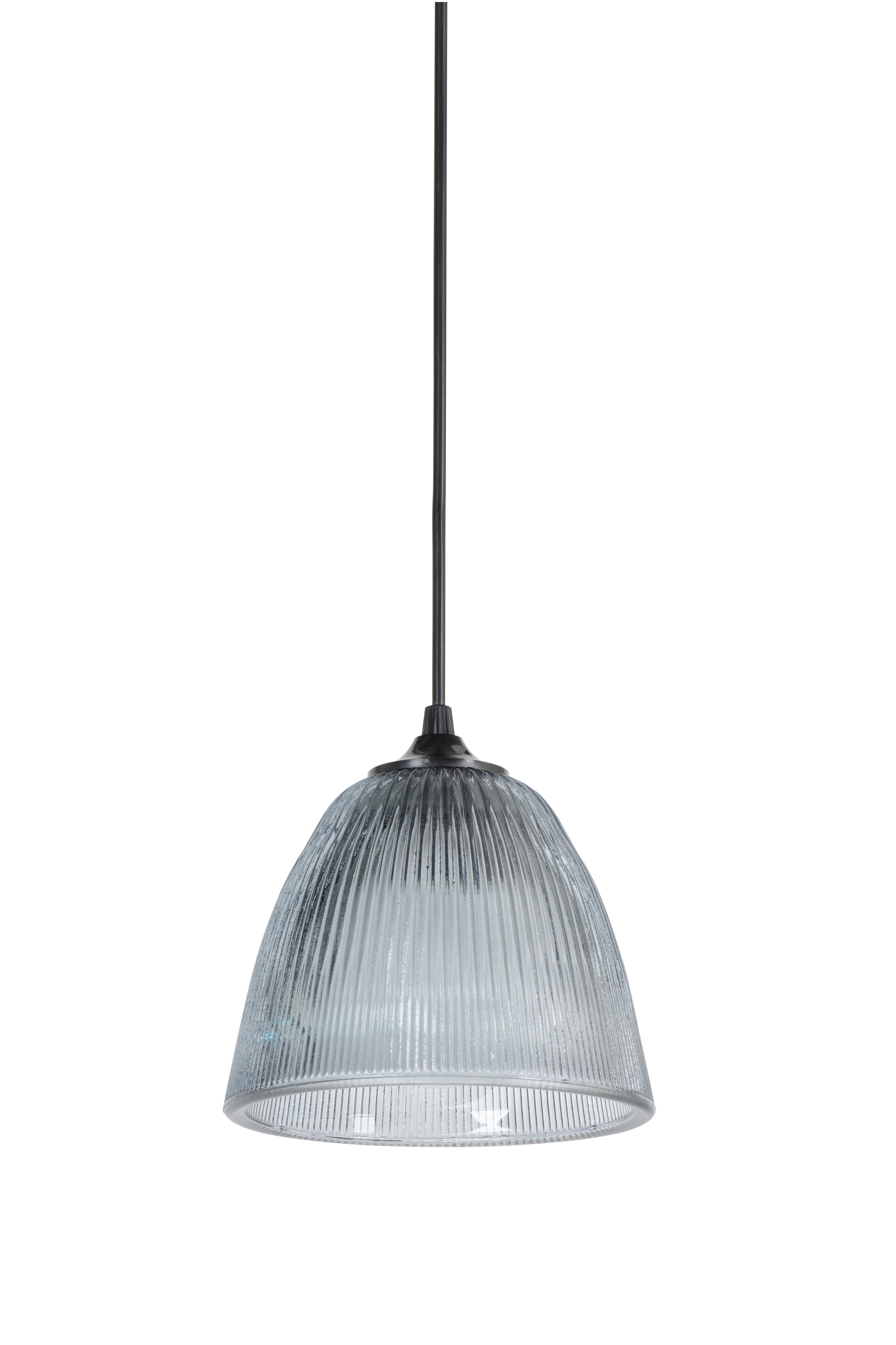 Suspension Ogive verre, anthracite, Diam.16 cm, E27 - 4
