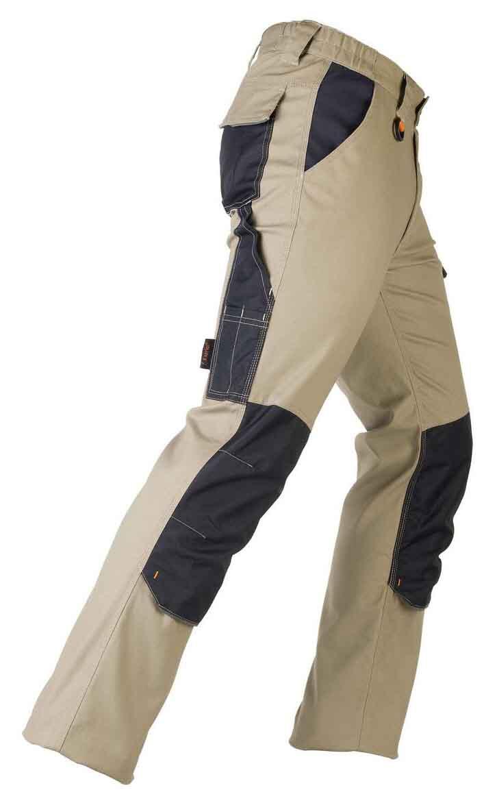 Pantalon de travail Tenere pro KAPRIOL beige / bleu, taille 46 - 2