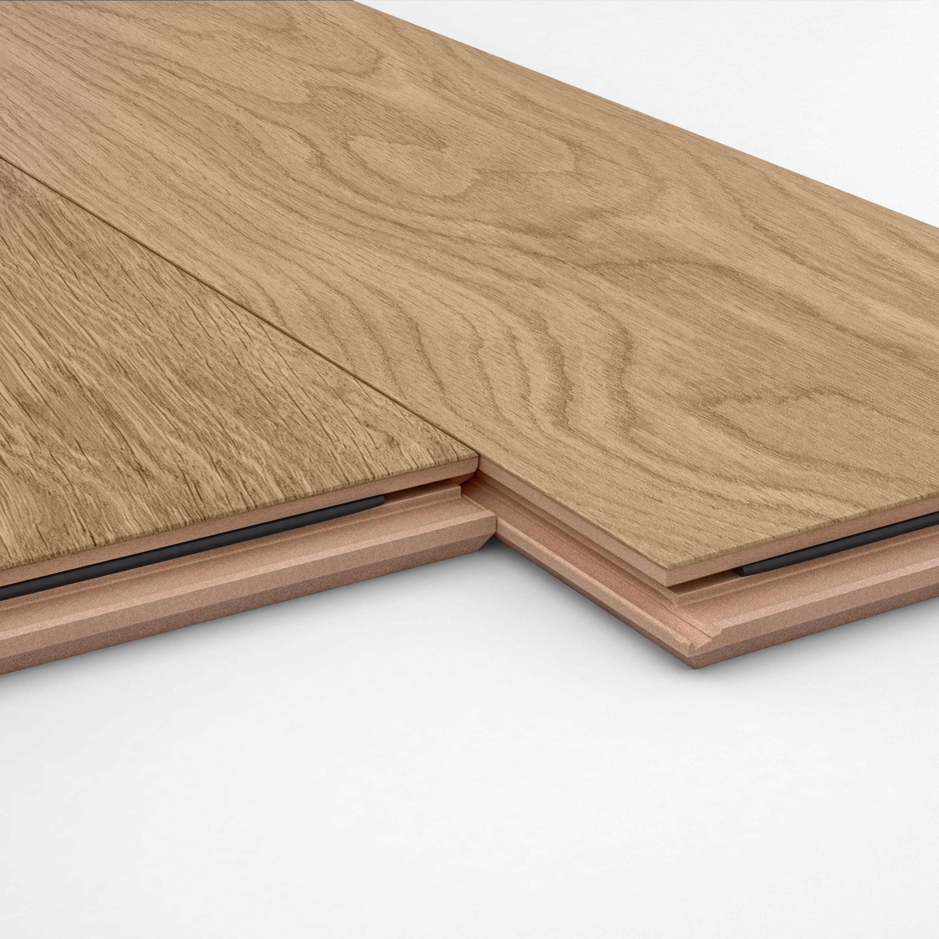 Echantillon Parquet intenso chêne naturel vitrifié XL ARTENS - 3