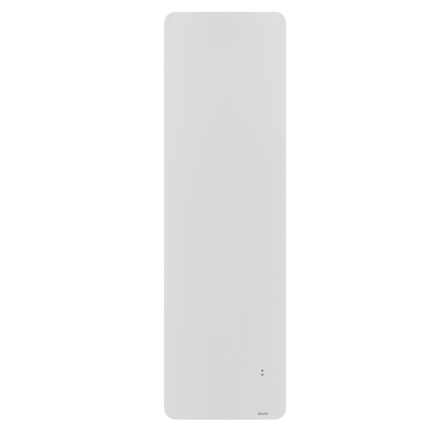 Radiateur électrique double système chauffant 2000W SAUTER Hekla vertical blanc