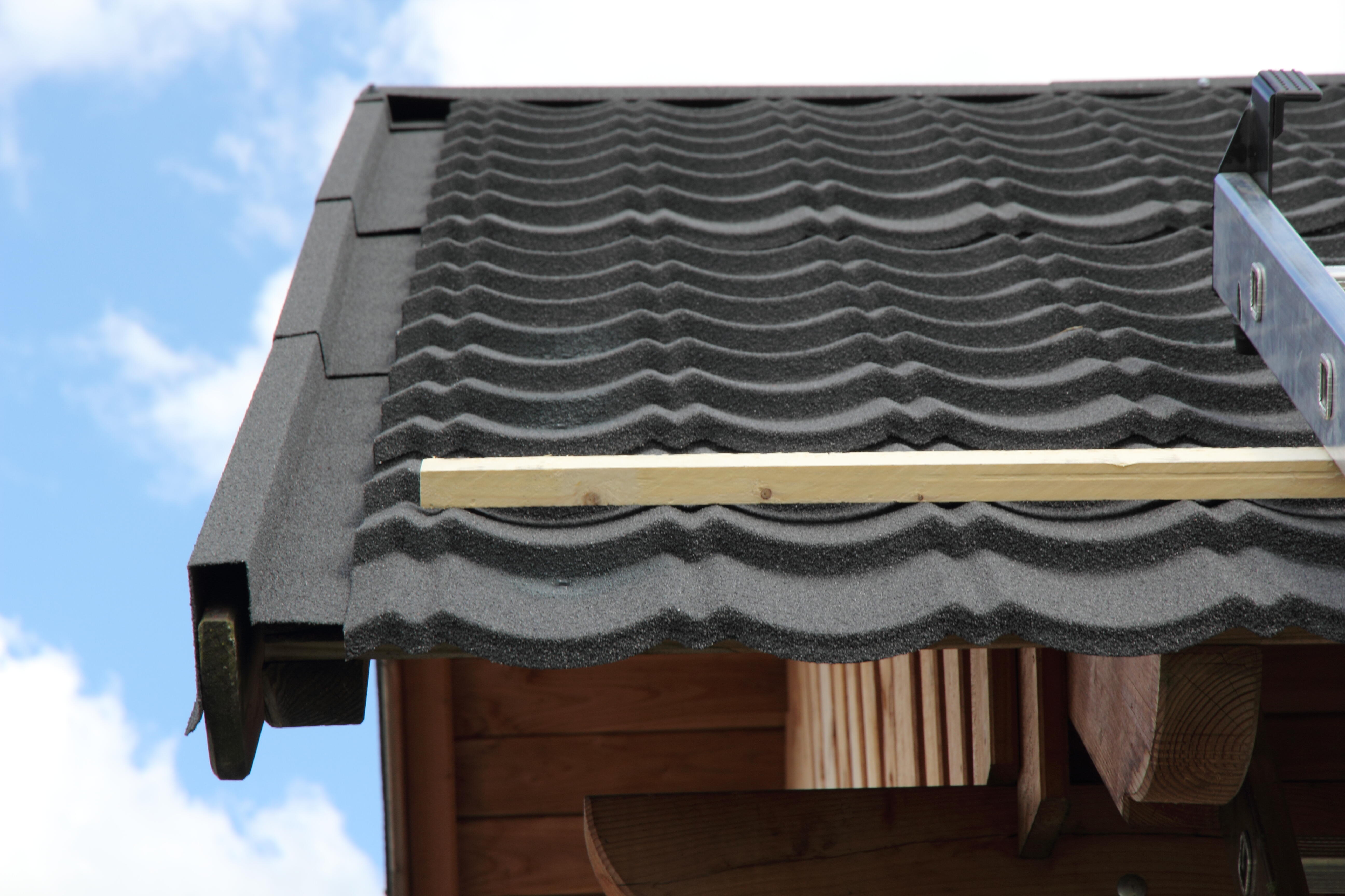 Rive gauche / droite pour plaque easytuile anthracite, L.0.91 m - 6