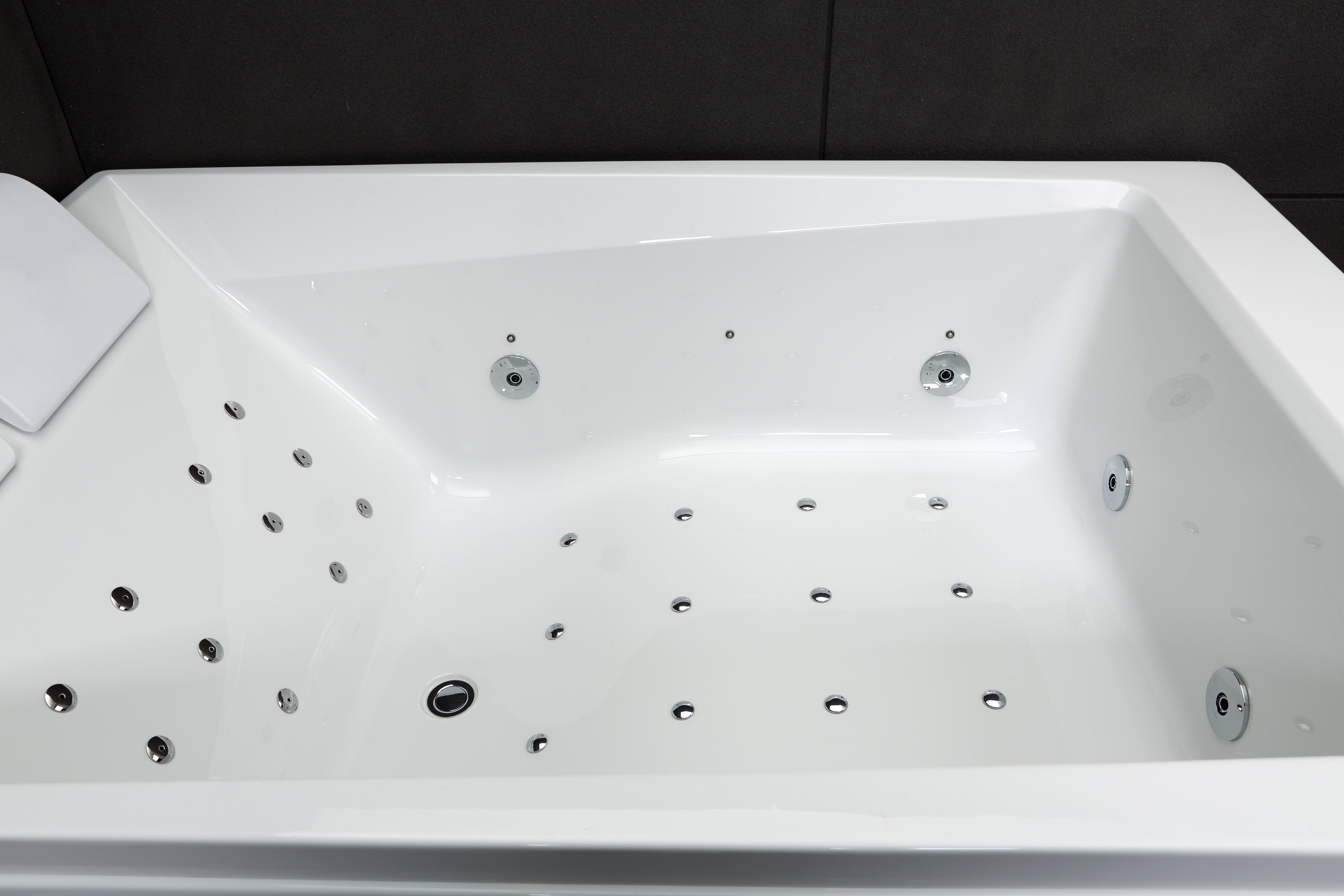 Baignoire balnéo avec tablier L.180x l.120 cm, SPALINA Kensho - 7