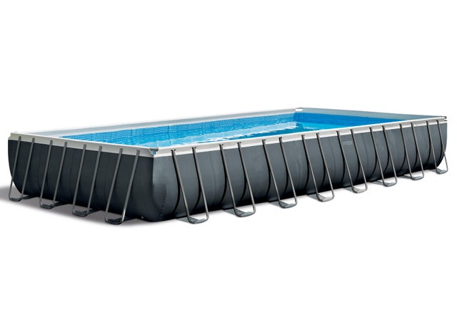 Piscine tubulaire INTEX Ultra XTR rectangulaire L. 9,75 x l. 4,88 x H. 1,32 m