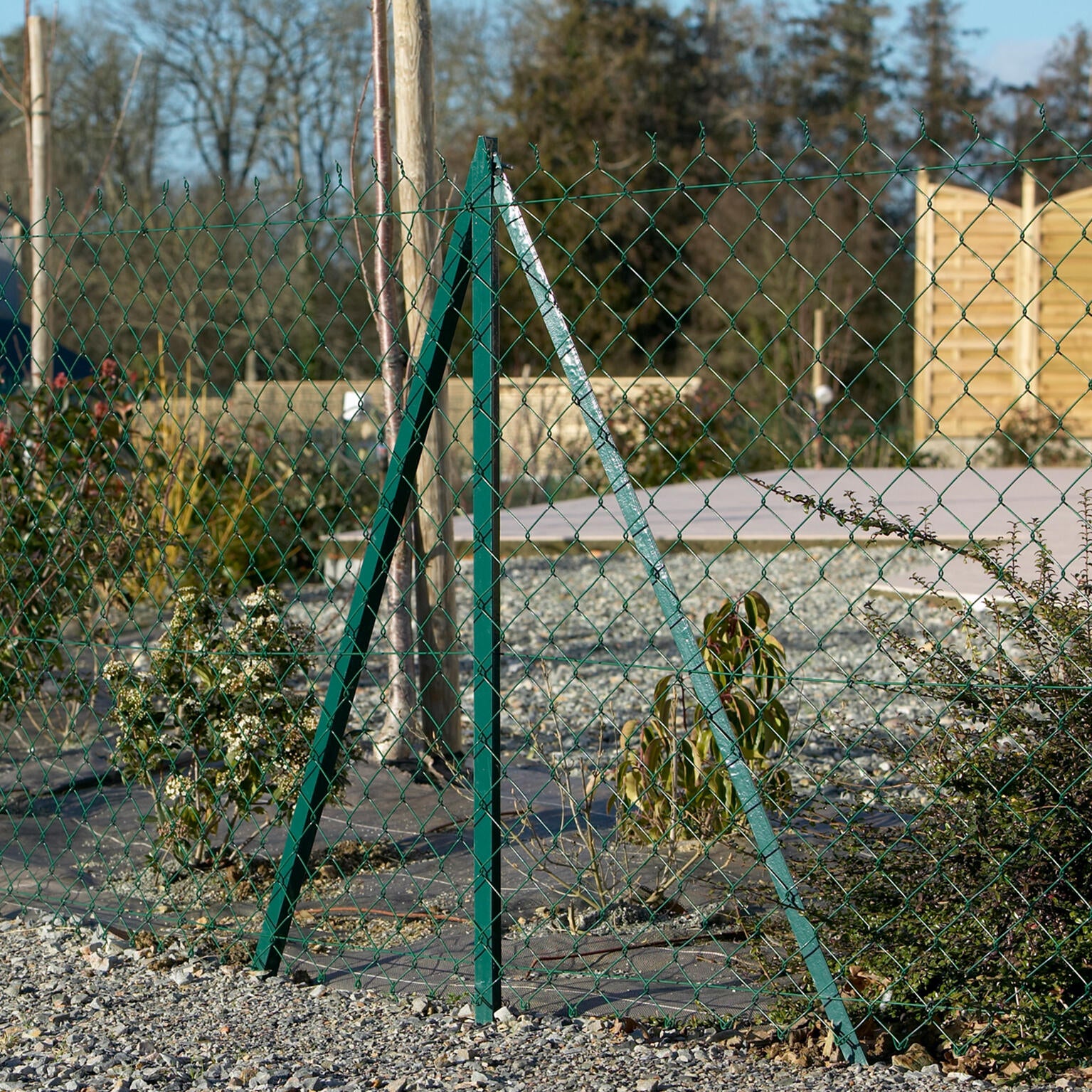 Grillage rouleau simple torsion vert, Rouleau 20m, Hauteur 1m20, Maille 50x50mm - 2