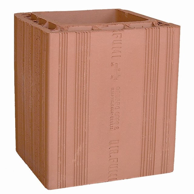 Boisseau alvéolé terre cuite CHAMORIN, H.33 x L. 20 x l.20 cm