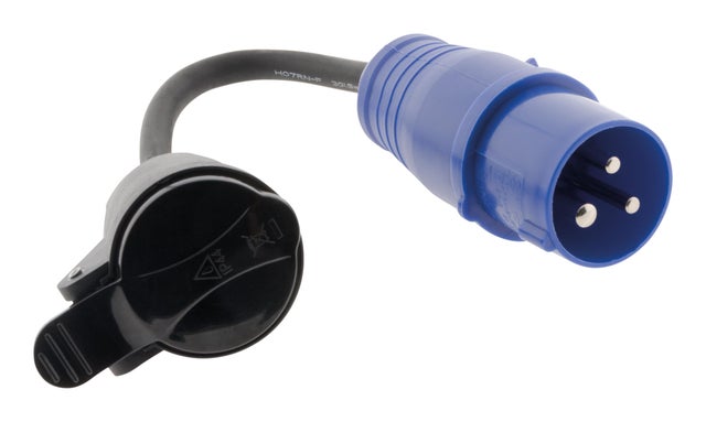 Adaptateur de voyage Caravaning F16a m cee17 3g2.5 ZENITECH