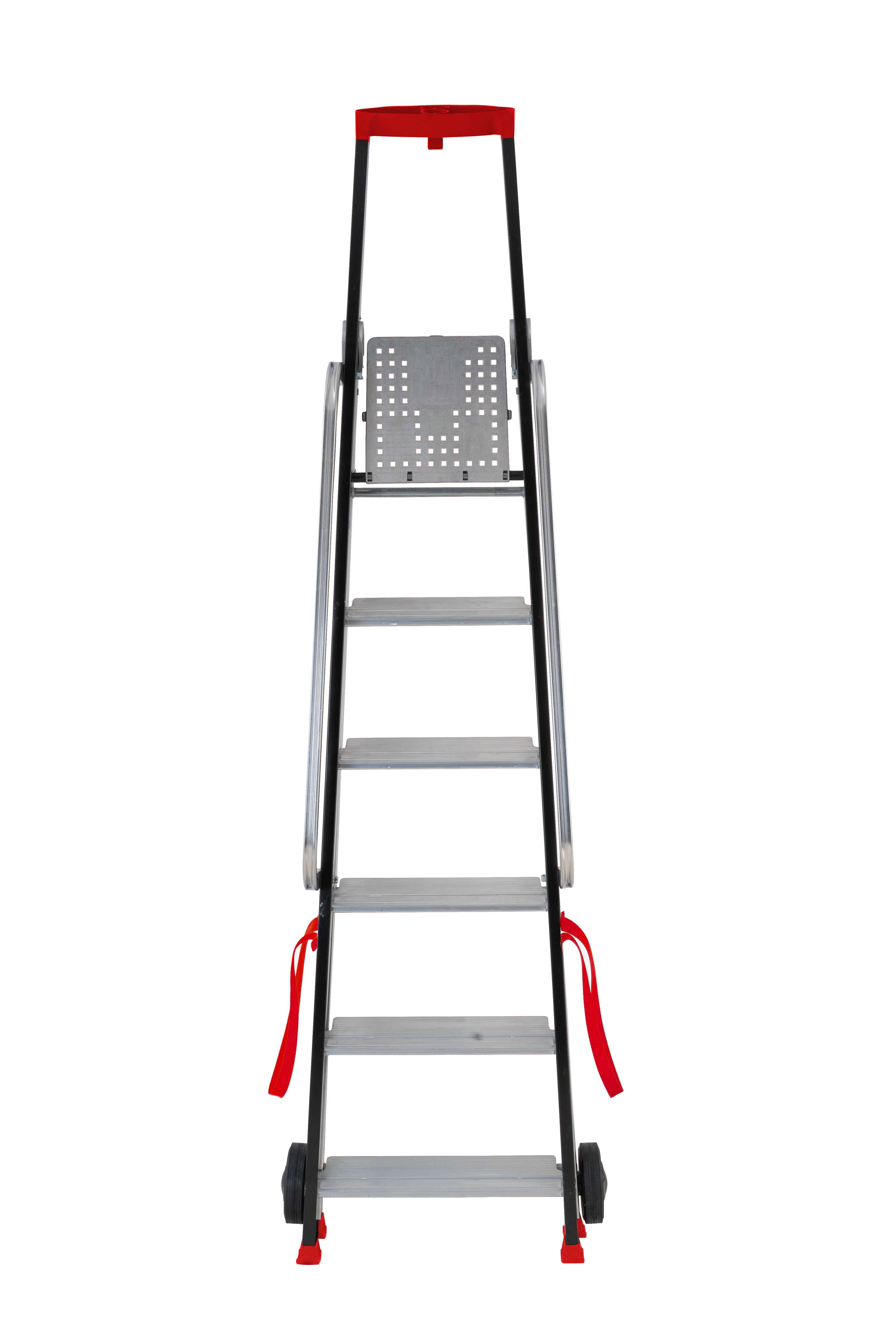 Escabeau HAILO Pro chantier aluminium 6 marches noir - 2
