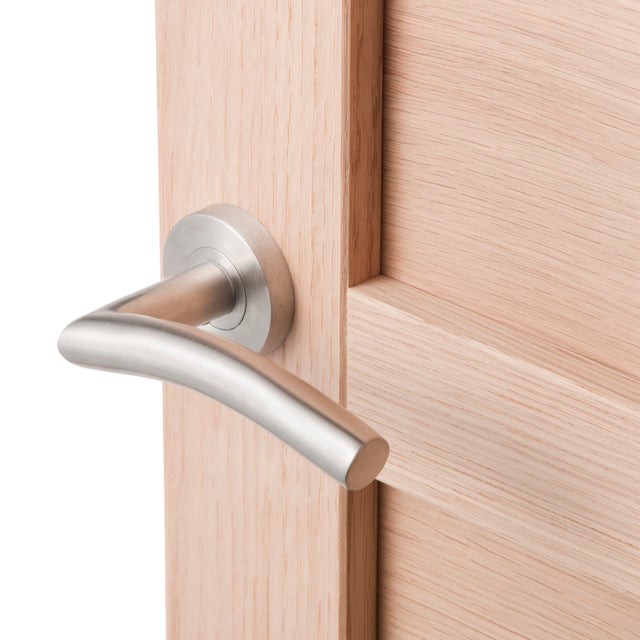 Paire De Poignée Béquille De Porte Sur Rosace ONIX - Poignée Inox S