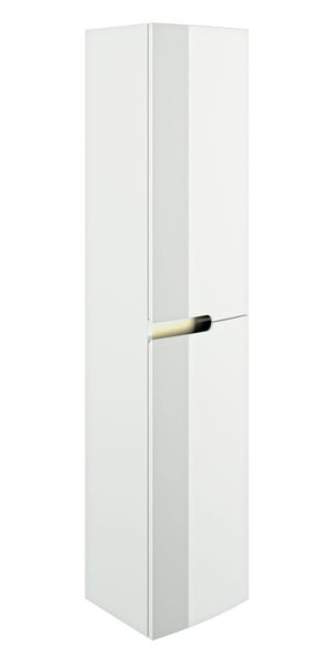 Colonne Charnières à droite l.35 x H.161 x P.28 cm blanc brillant Egerie