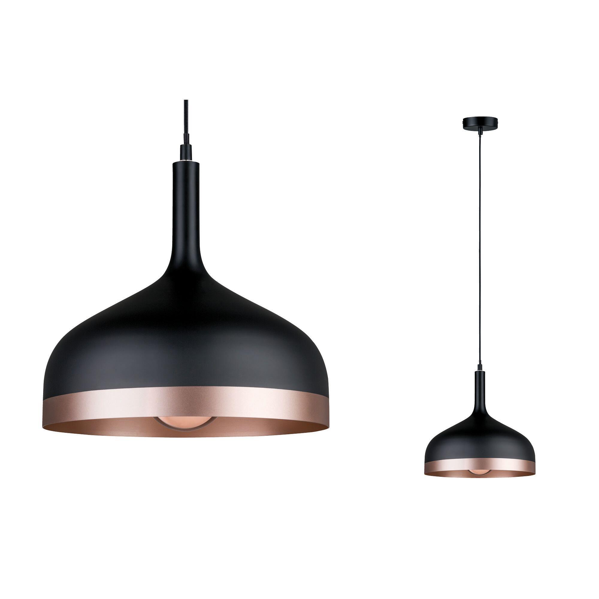 Suspension Embla aluminium, noir, Diam.30 cm, E27 - 4