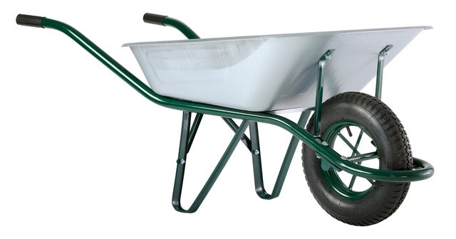 Brouette en Acier galvanisé HAEMMERLIN, 90 l, 100 kg