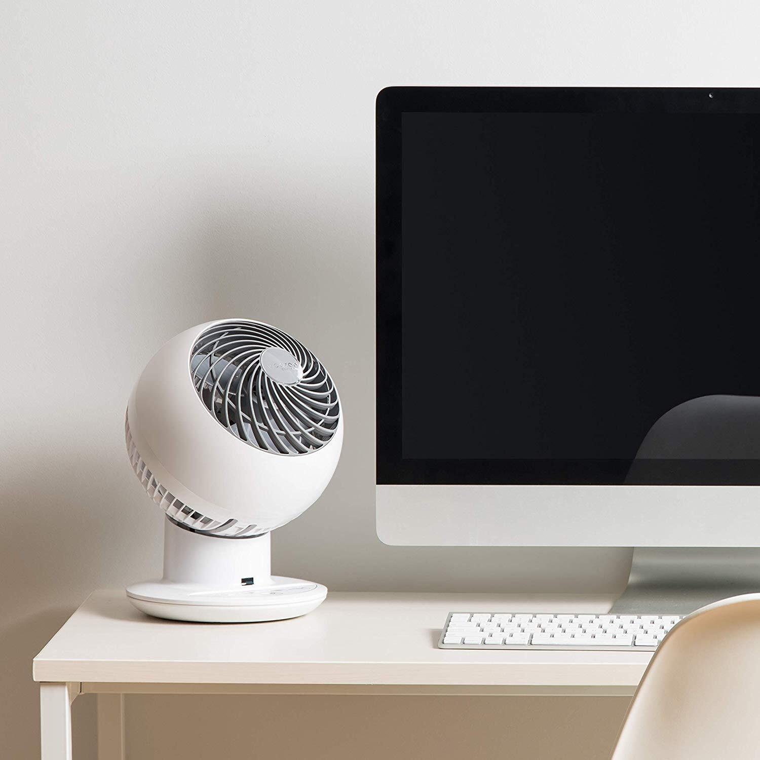 Ventilateur à poser, OHYAMA, Woozoo blanc 38 W, D18 cm - 2