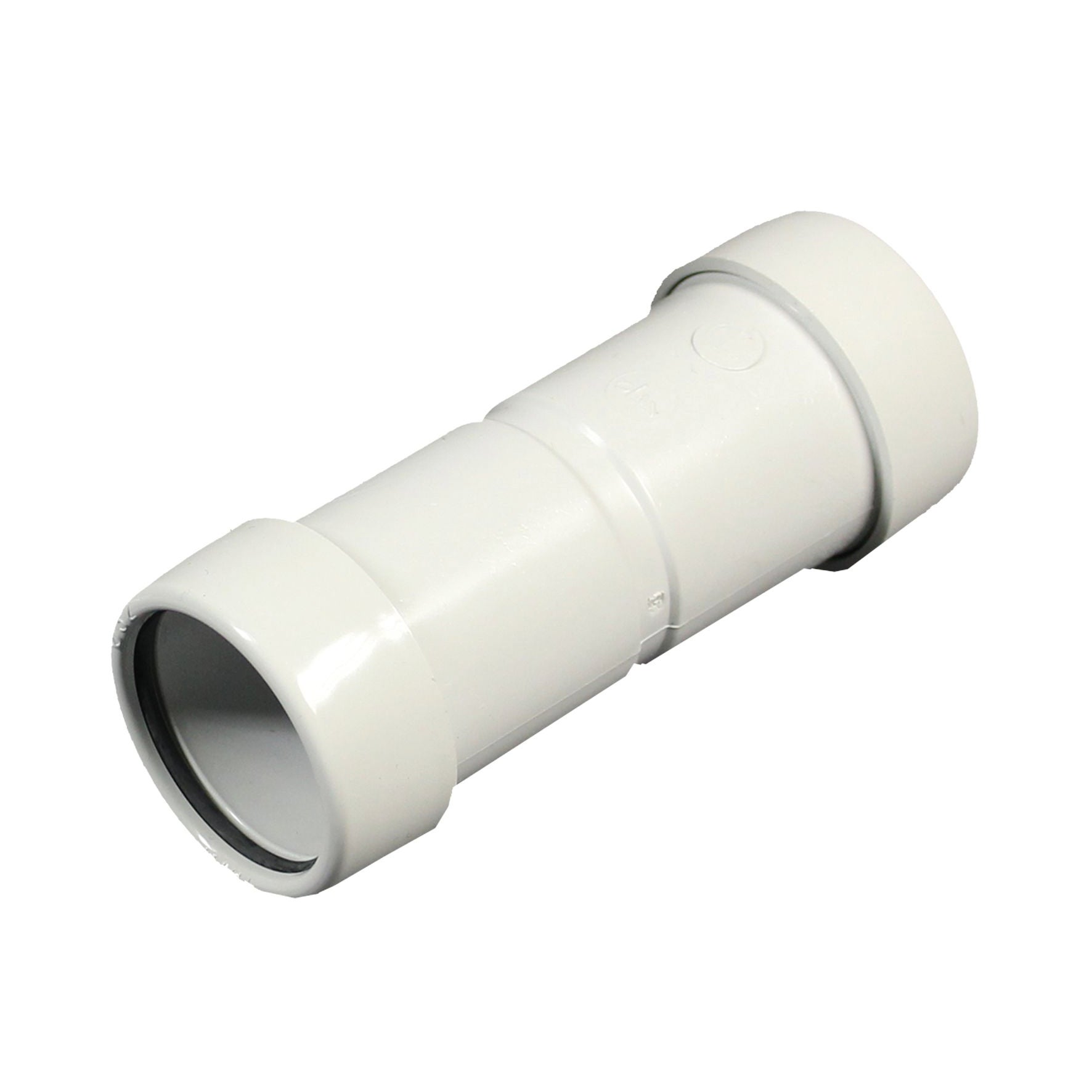 Raccordo per condotto elettrico rigido tubo-tubo ø 25 MM IP65 in PVC grigio - 2