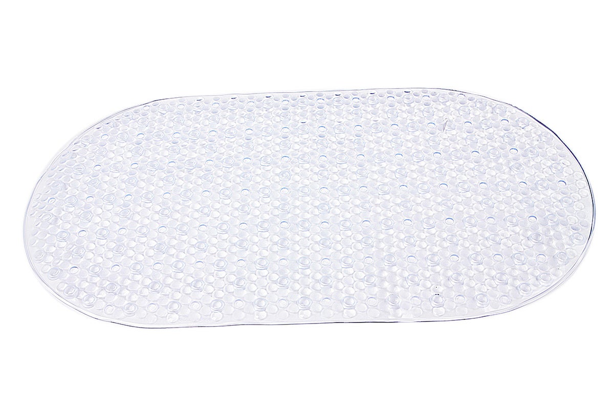 Alfombra antideslizante funki transparente 39x69 cm