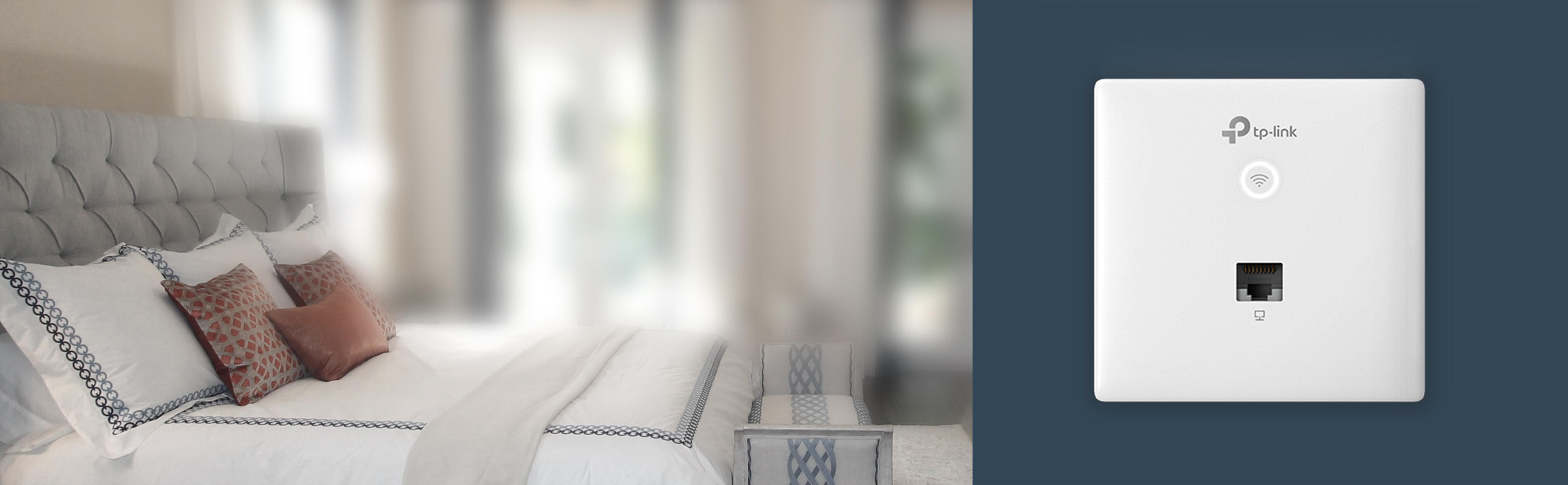 Point d'accès WiFi N 300 Mbps PoE mural TP-Link EAP115-Wall - 5