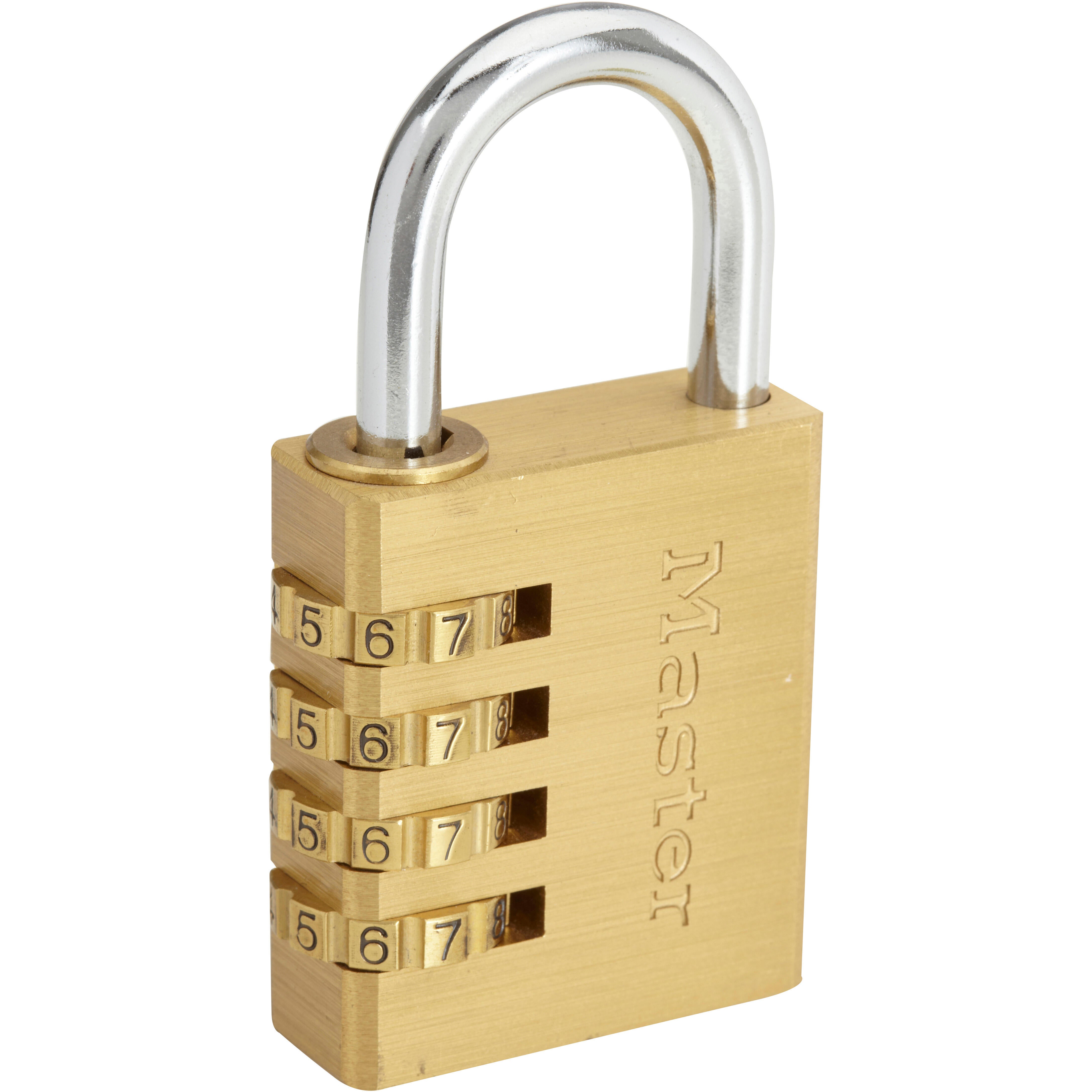 Cadenas à combinaison MASTERLOCK laiton, l.40 mm - 4