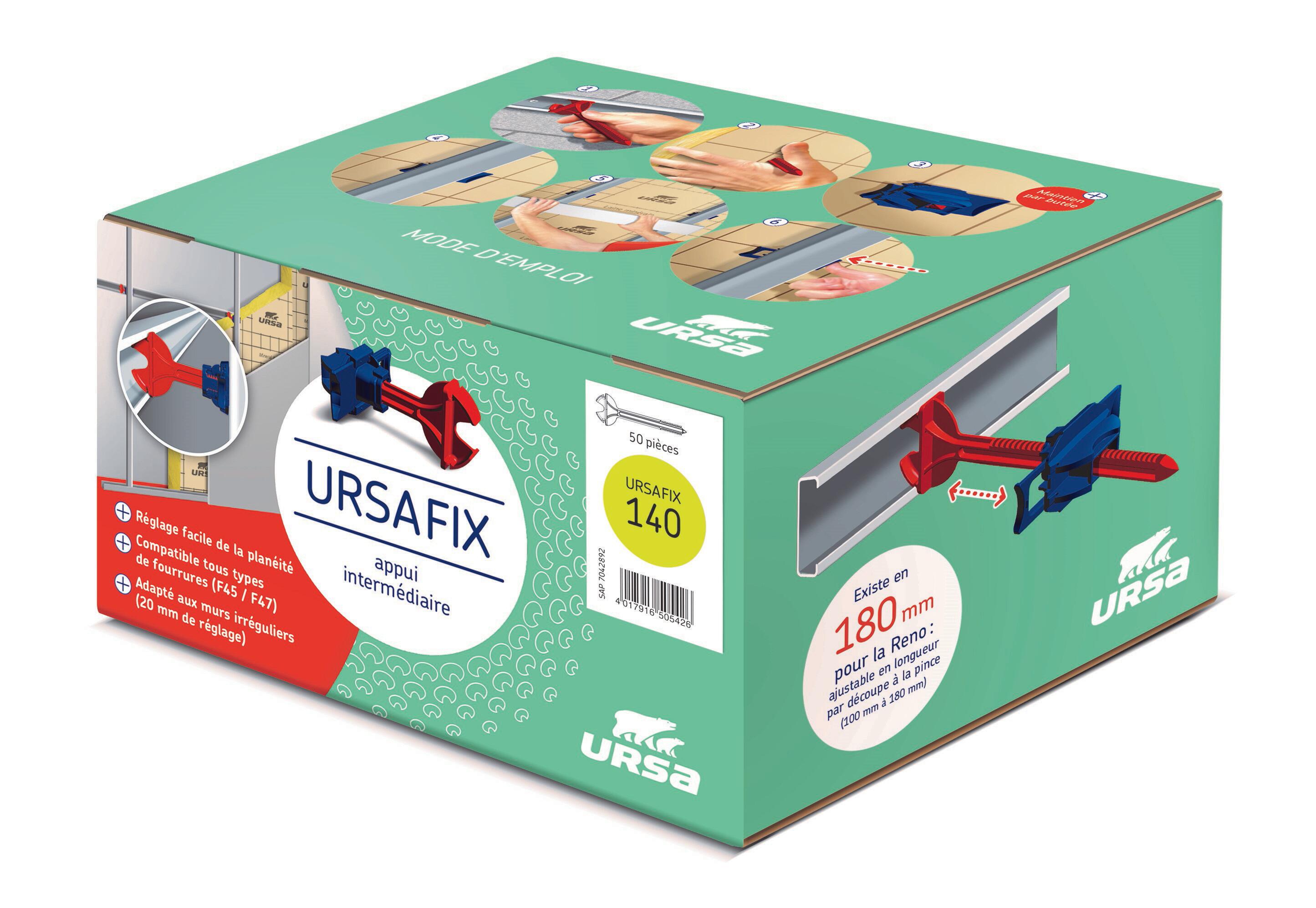 Lot de 50 appuis Ursafix, URSA, RT100 - 3