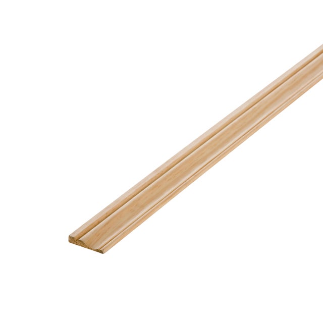 Chambranle pin classique sans noeud, 9 x 47 mm, L.2.4 m