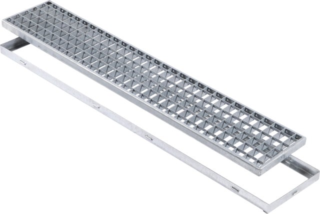 Cadre Pour Grille Caillebotis NORM Galvanisé 300x1000x20 Mm - Marque MEA - Neuf Emballé