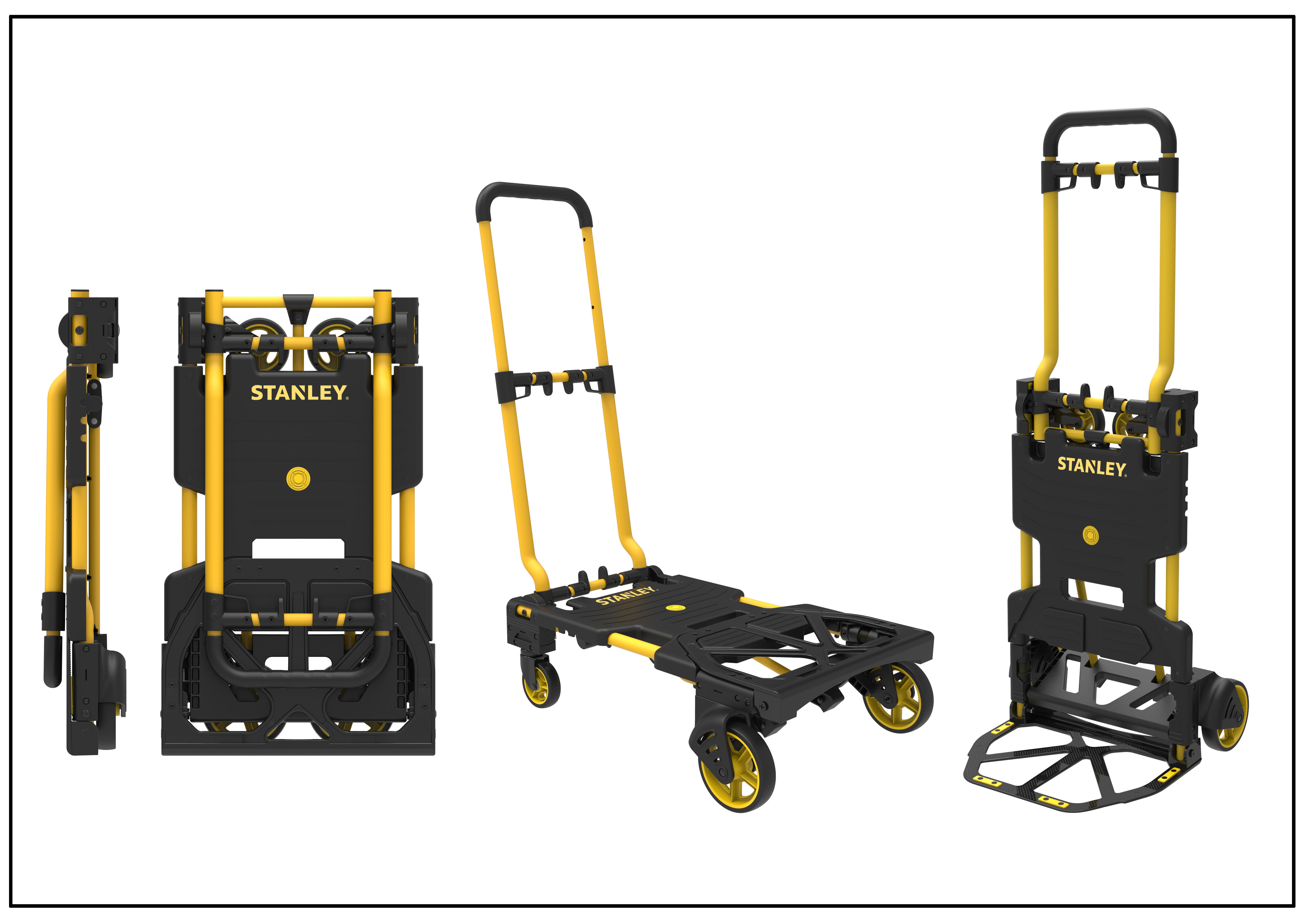 Chariot de manutention STANLEY modulable 2 en 1 - 3