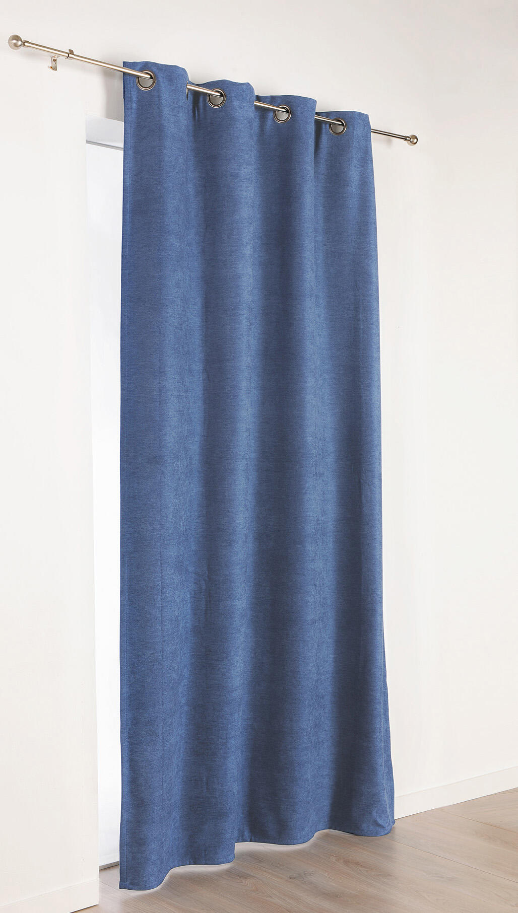 Rideau occultant thermique, Alaska, bleu H.260 x l.140 cm - 3