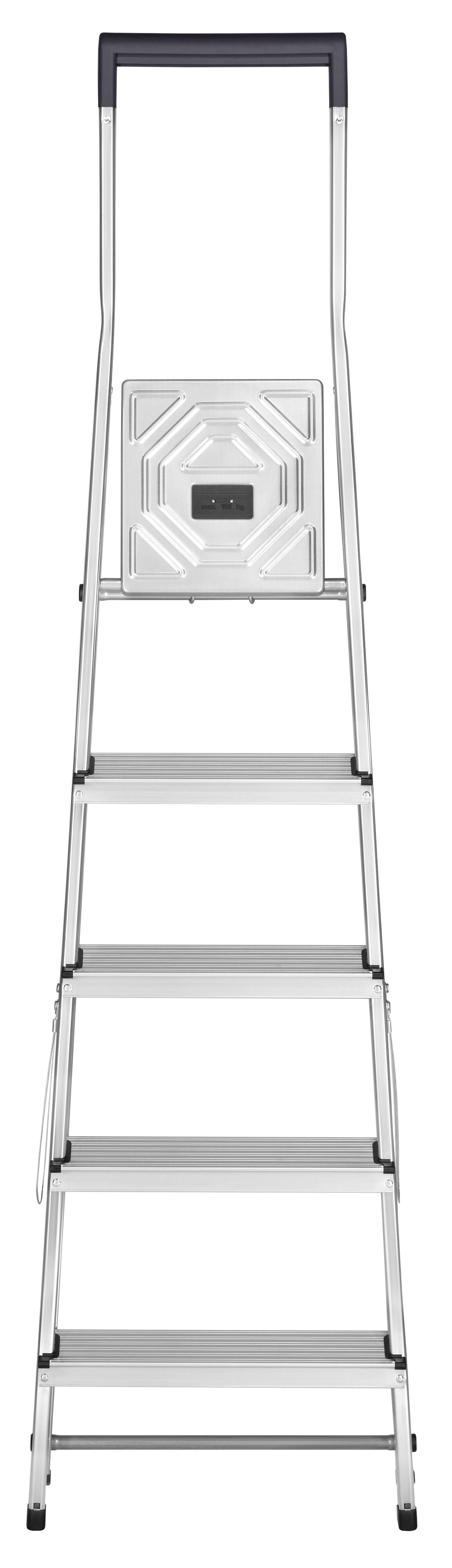 Escabeau aluminium HAILO 5 marches - 2