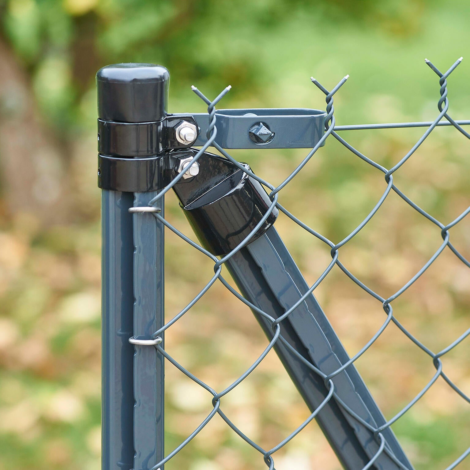 Grillage rouleau simple torsion gris, Rouleau 20m, Hauteur 1m50, Maille 50x50mm - 3