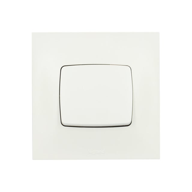 Interrupteur va-et-vient Neptune,LEGRAND blanc
