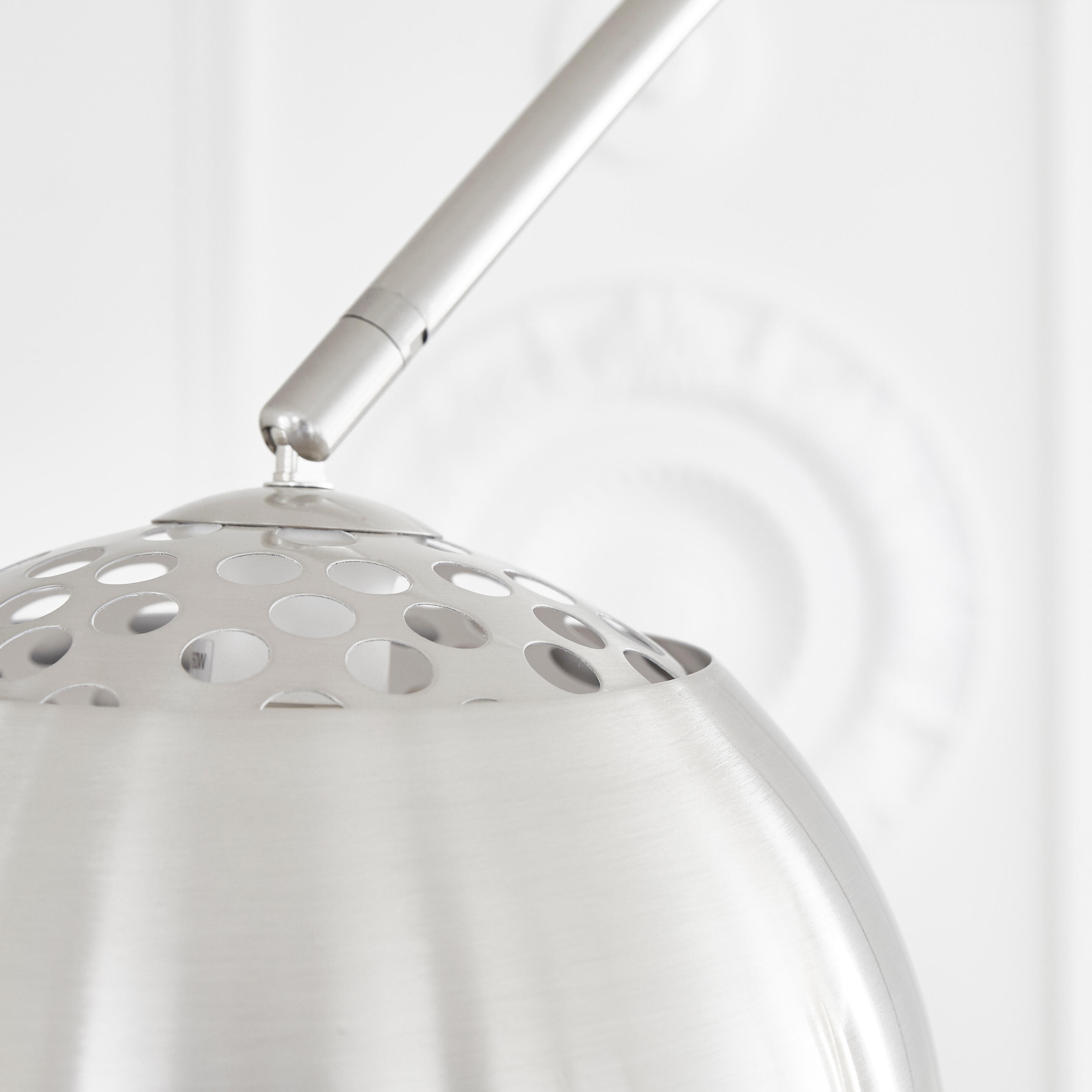 Lampadaire New sofa, acier, argent,  H.210 cm INSPIRE, E27 - 7