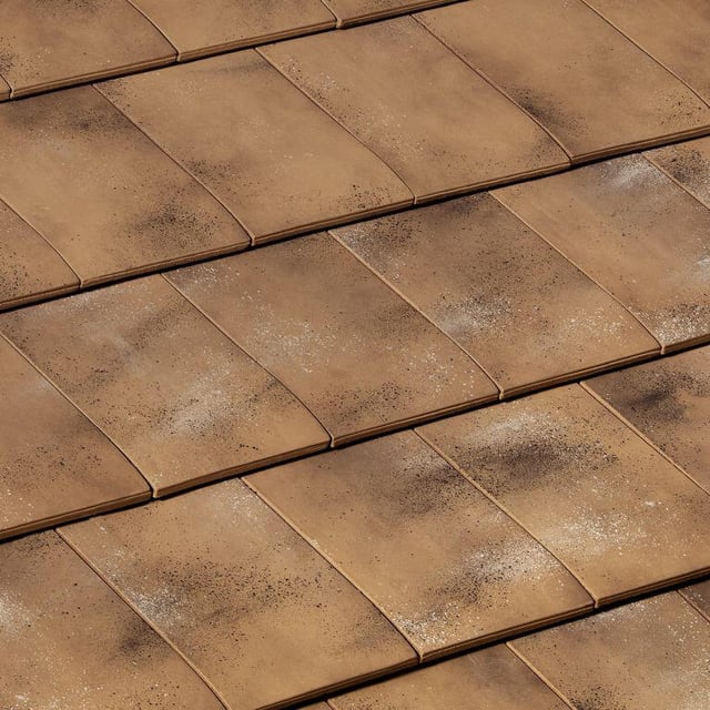 Tuile MONIER rouge flammé Signy 10