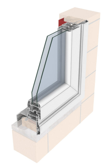Cornière PVC 25x25 ép2.5, longueur 2.50 m Blanc - 3