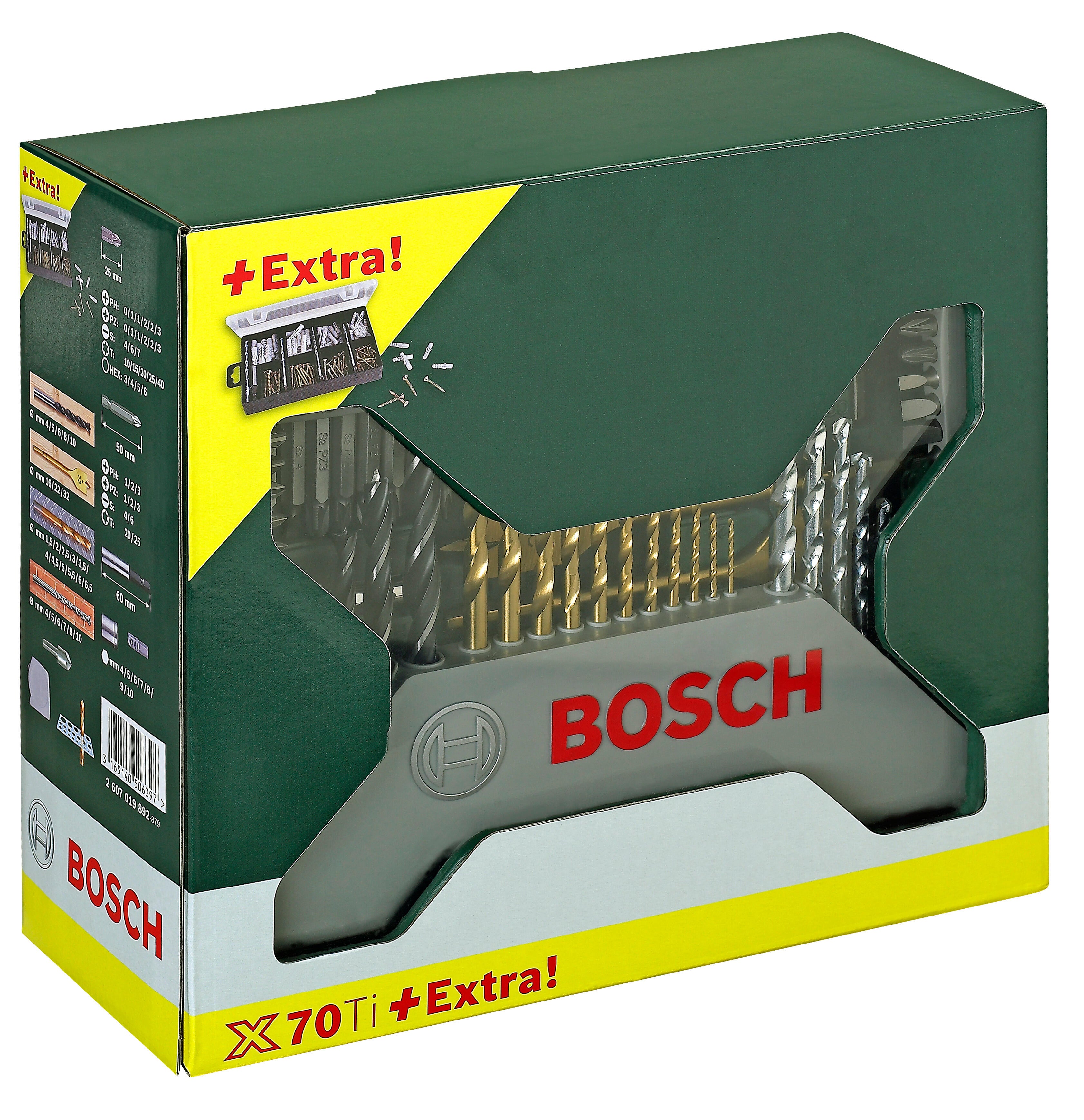 Coffret X-Line 70 pièces de perçage / vissage BOSCH 2607019329, Diam.4 à 10 mm - 3