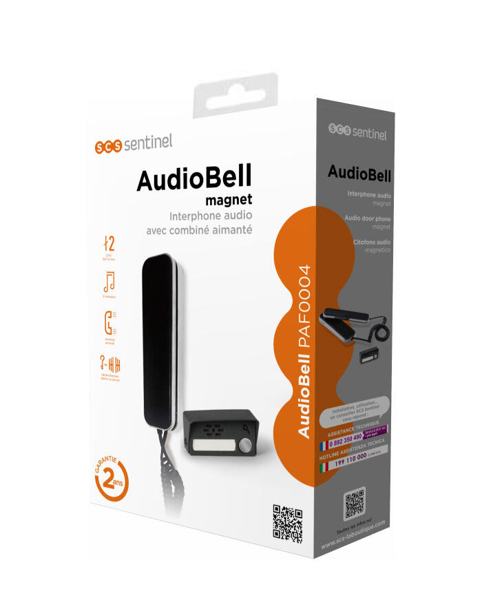 Interphone filaire SCS SENTINEL Audiobell magnet - 4