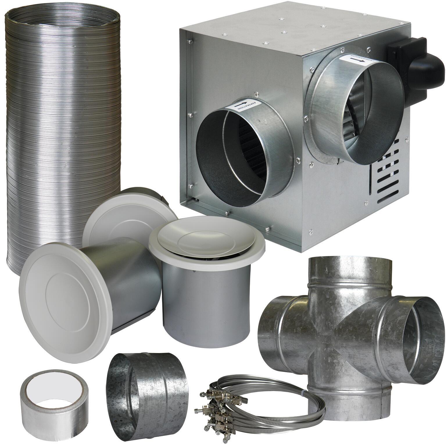 Kit de distribution d'air chaud Leroy Merlin