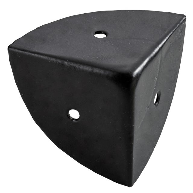 Coin de valise acier HETTICH, L.45 mm