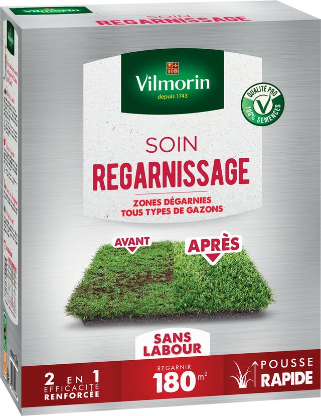 Soin regarnissage 2 en 1 VILMORIN, 180 m²