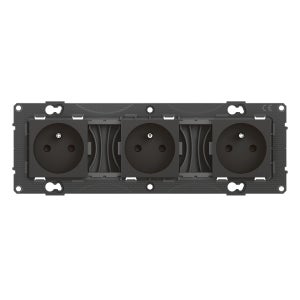 Bouton Poussoir Interrupteur BTicino Altège - Gris, Complet Avec Plaque, Pour Rénovation