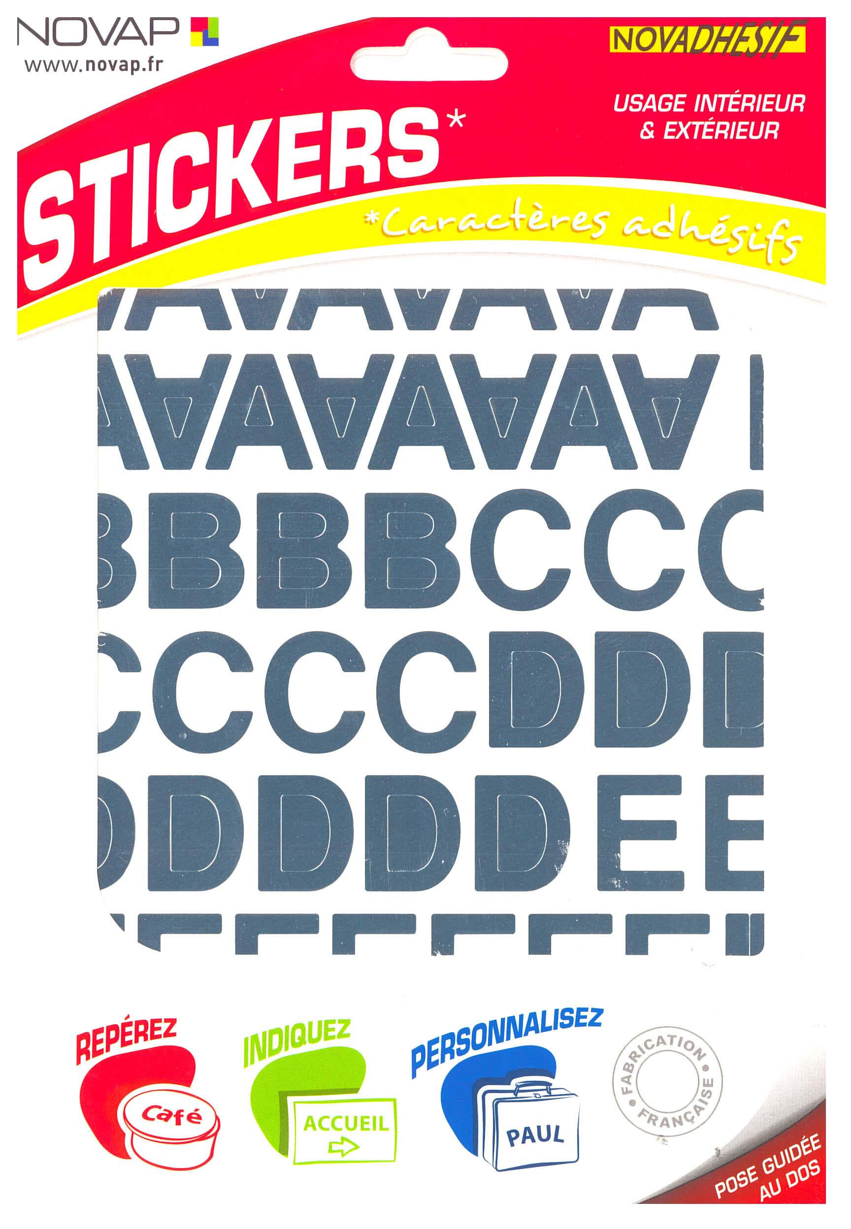 300 Lettres 3 Cm En Feutrine Adhésive Pour Personnalisation Décoration