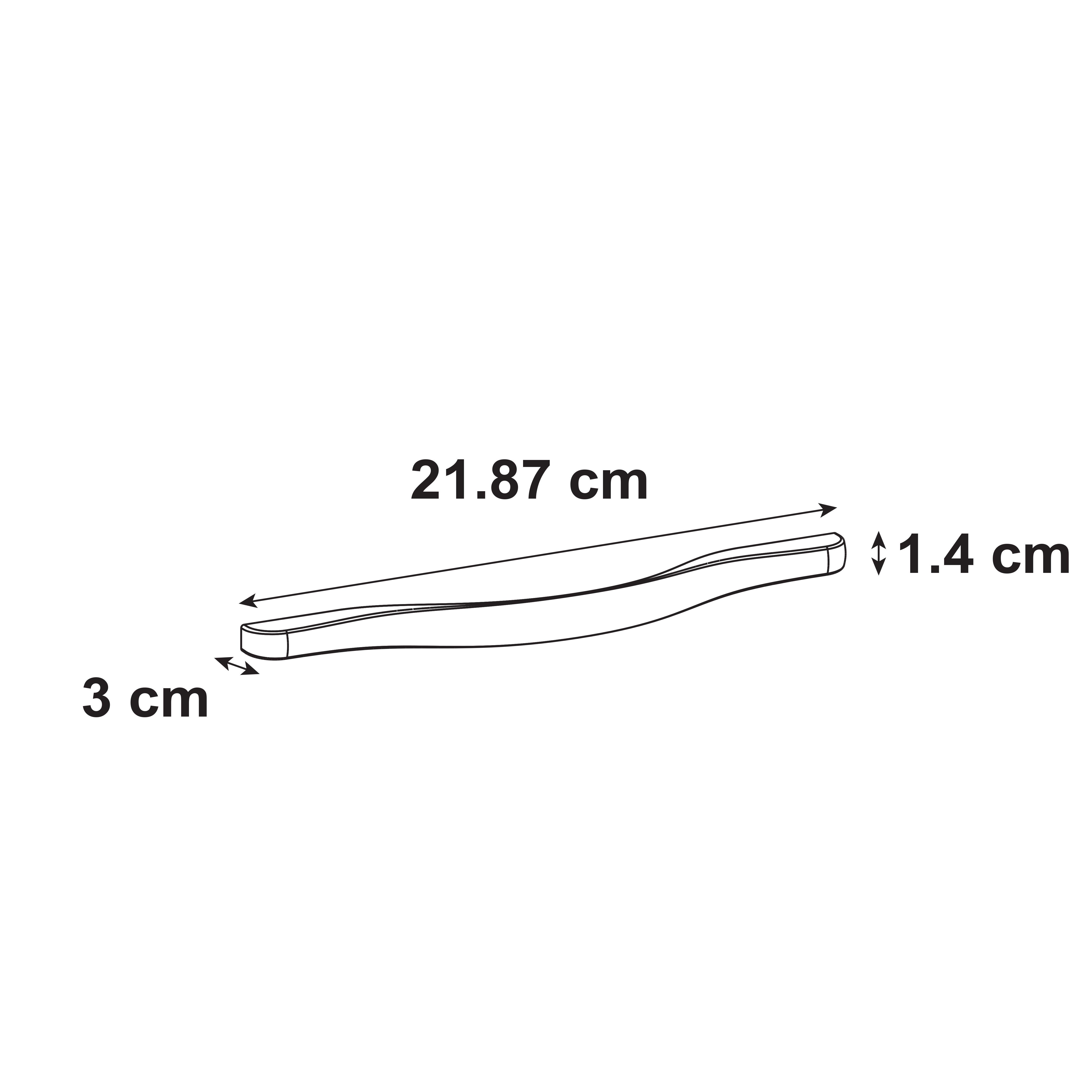 Lot de 2 poignées de cuisine Kea, zamak noir, entraxe 192 mm - 5