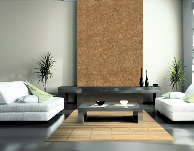 Lot de 5 Plaque de liège, beige, l.60 x L.30 cm