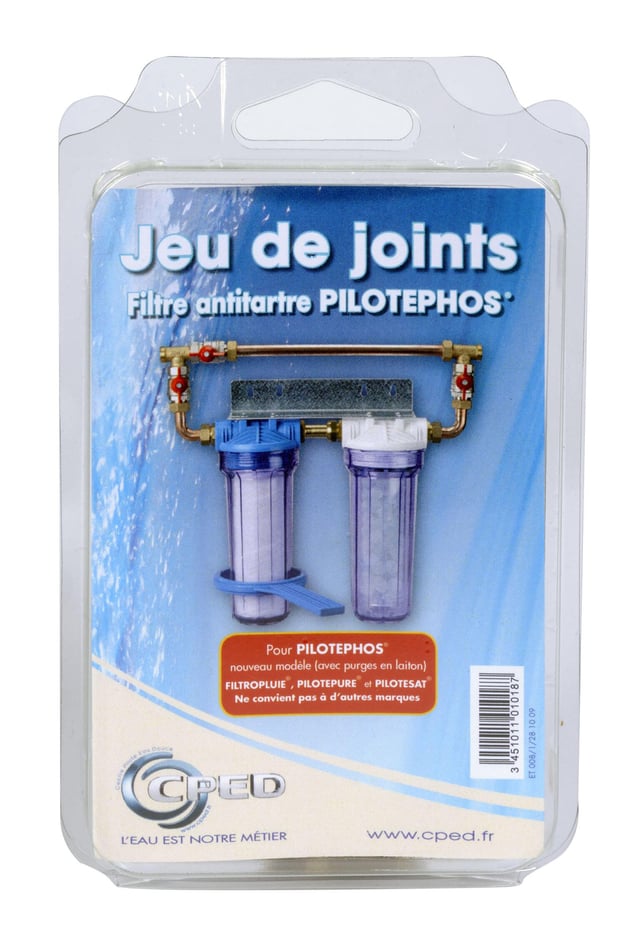 Lot de 2 joints pour filtre pilotephos CPED