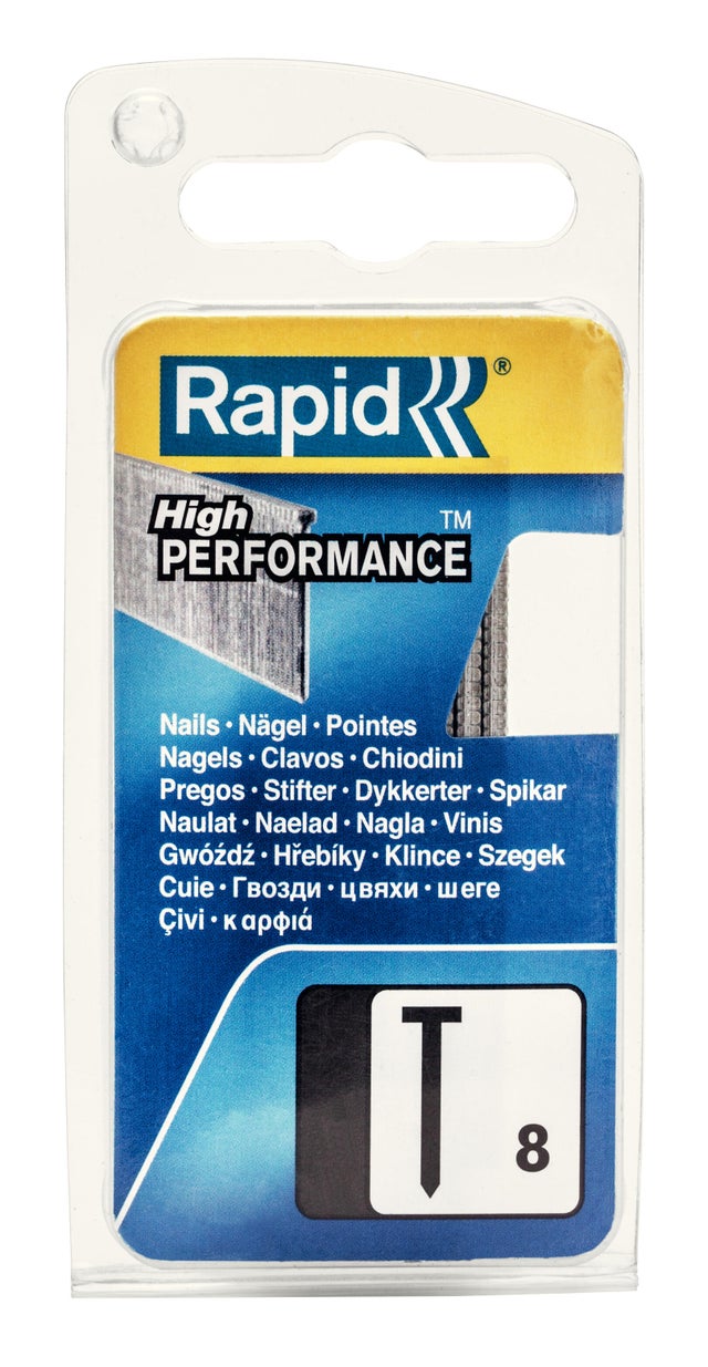 Lot de 1000 pointes de finition avec tête RAPID 8, 30 mm