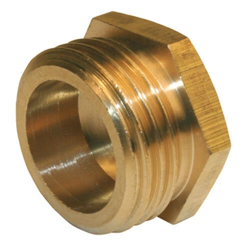 Lot de 10 bouchons laiton mâle 15/21 (1/2