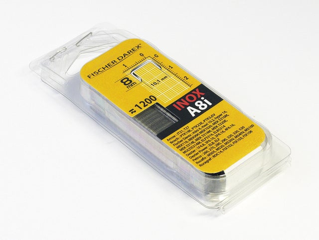Lot de 1200 agrafes acier A8I 8 mm