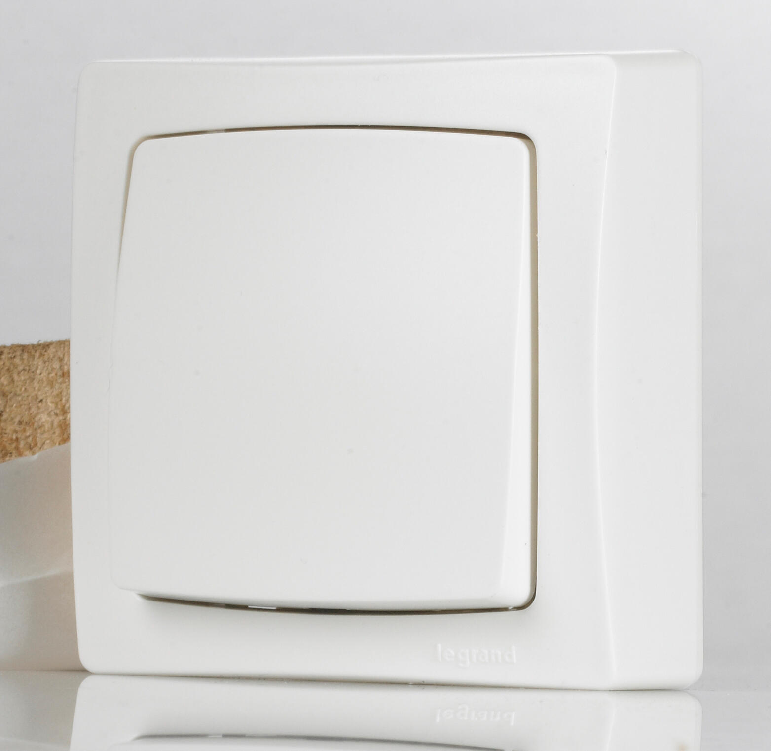 Interrupteur va-et-vient saillie complet, LEGRAND Asl, blanc - 3