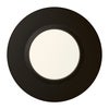 Plaque simple Dooxie, LEGRAND, noir velours