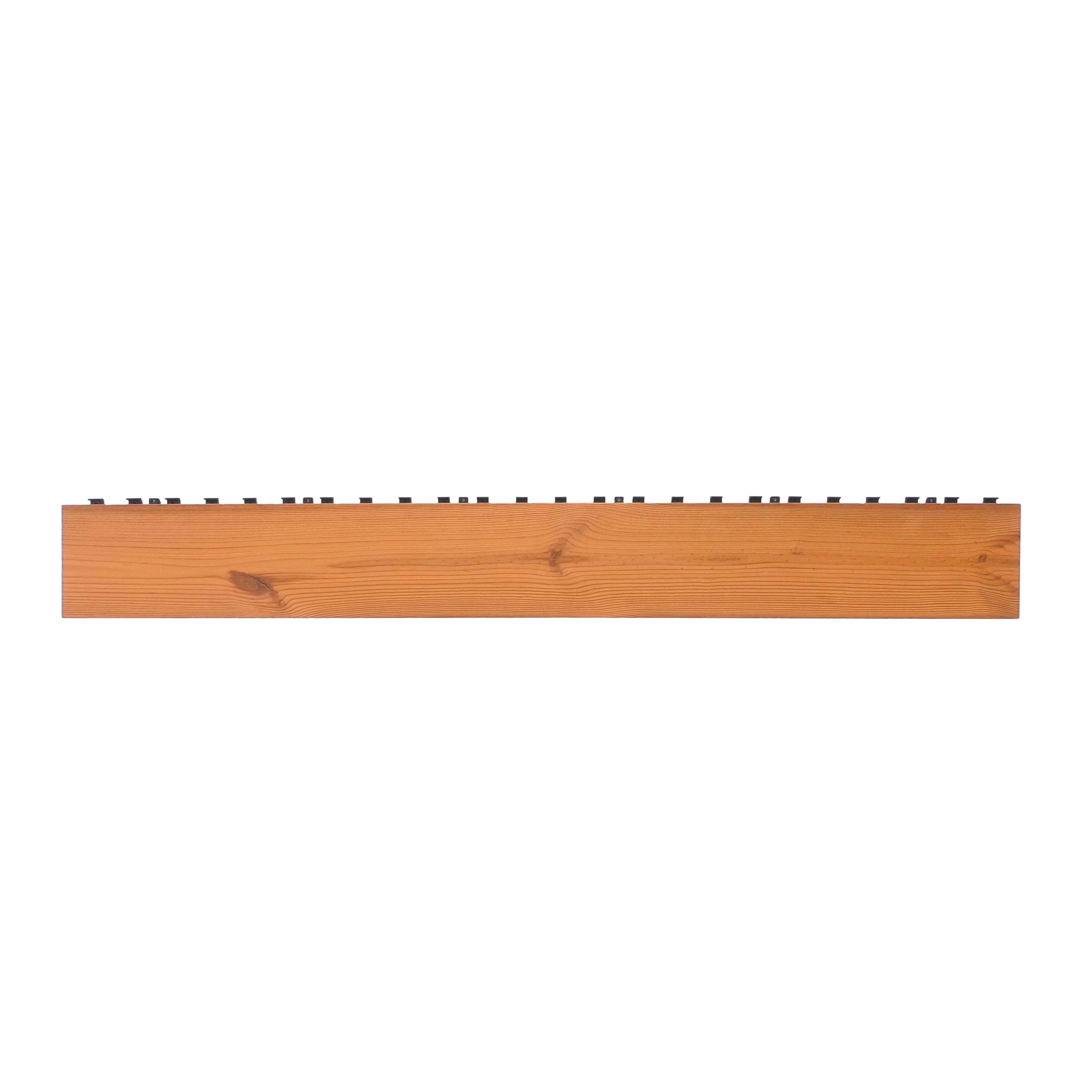 Listone a incastro da esterno in legno di pino L 120 x L 15 cm x Sp. 25 mm Thermowood - 23