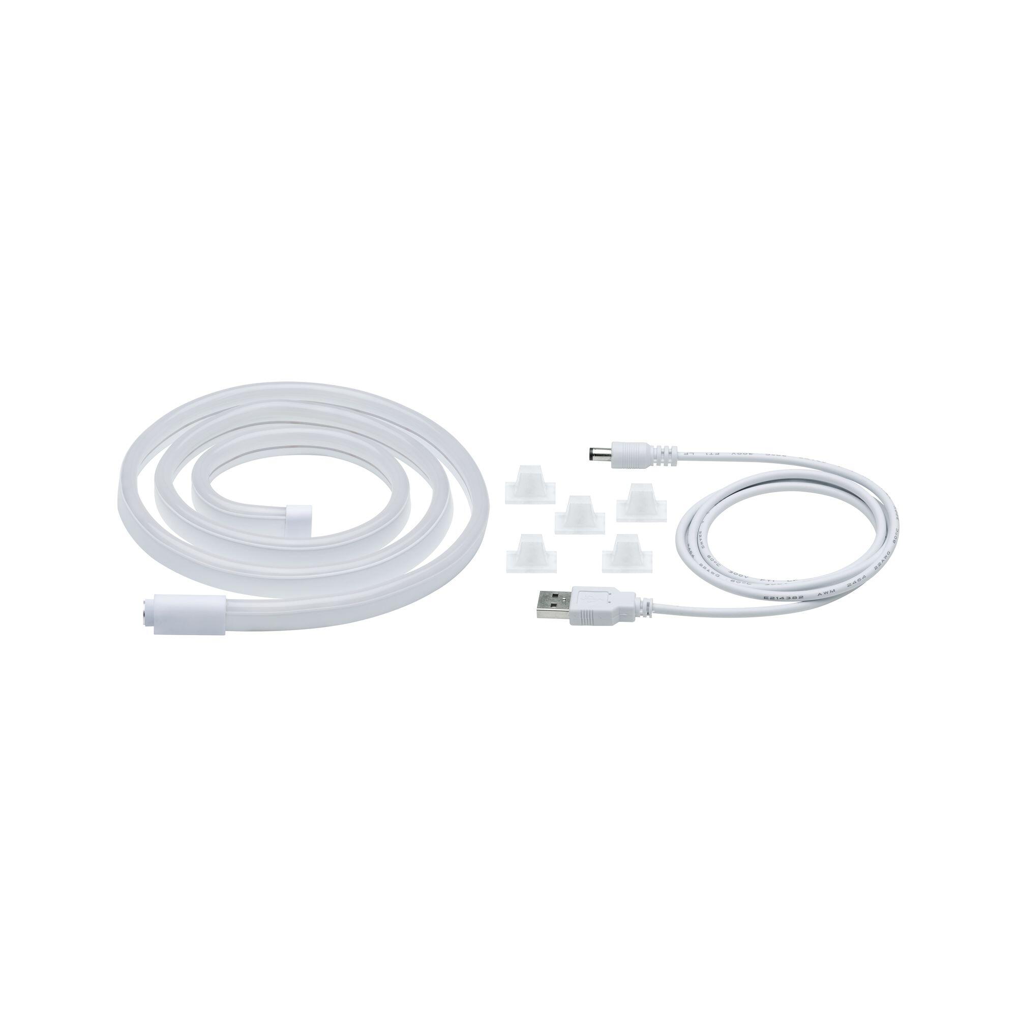 Ruban LED USB 1m Néon Colorflex vert PAULMANN - 6