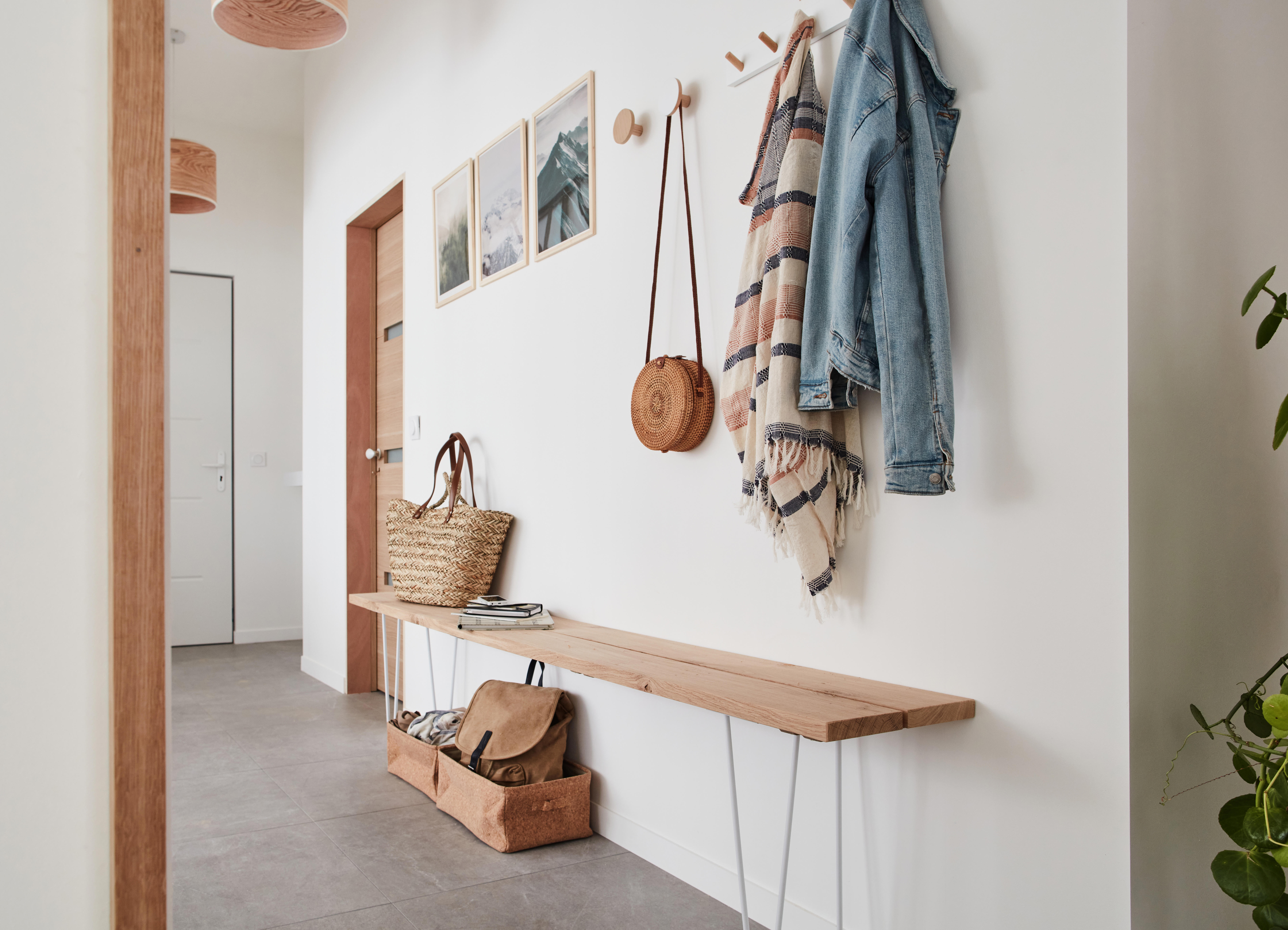 Moldura 3X40 cm madeira natural Inspire - 11