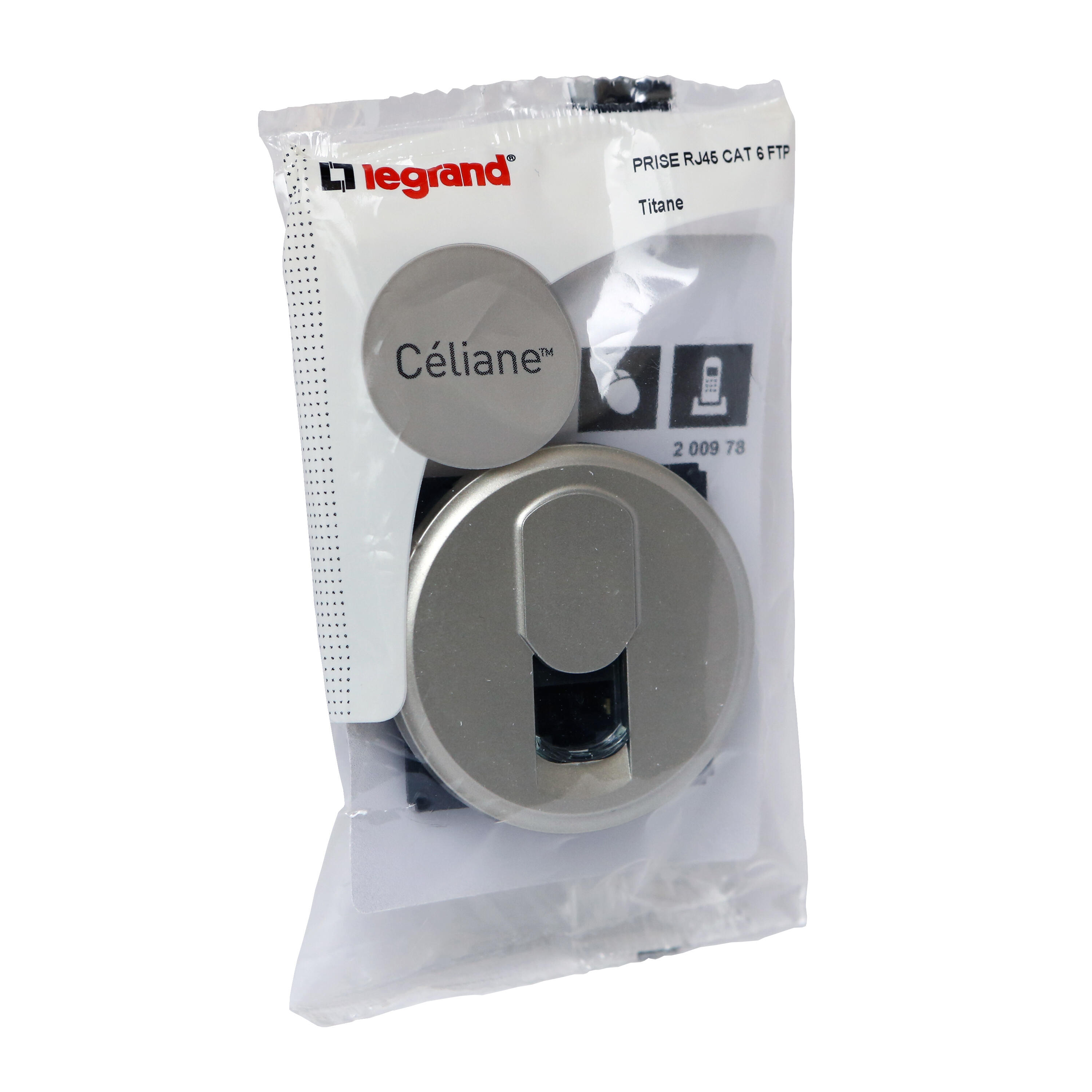 Lot De 3 Prises Internet RJ45 Catégorie 6 FTP Legrand - Occasion Bon état